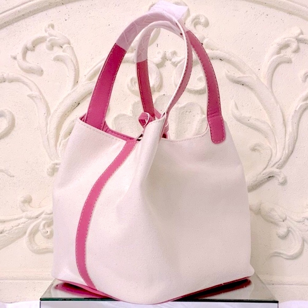 Talbots Mini Tote Bucket Handbag NWT